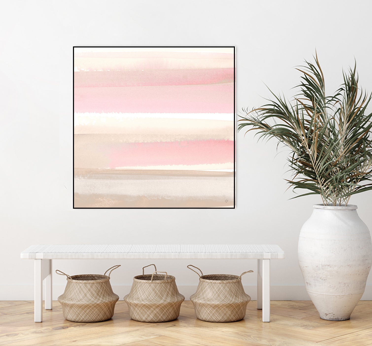 Blush Pasture II by Lanie Loreth on GIANT ART - abstract blush