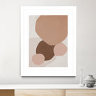 Fresh Shapes In Brown by Patricia Pinto on GIANT ART - abstract abstract