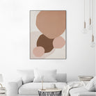 Fresh Shapes In Brown by Patricia Pinto on GIANT ART - abstract abstract