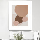 Fresh Shapes In Brown by Patricia Pinto on GIANT ART - abstract abstract