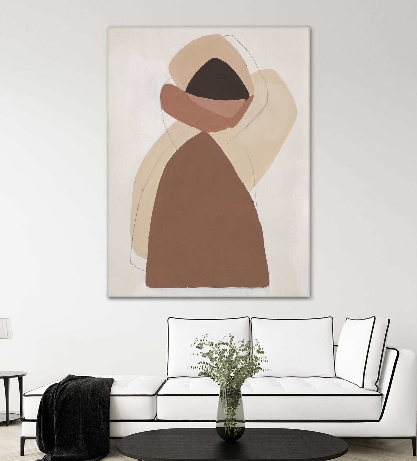 Mid-century In Brown I by Patricia Pinto on GIANT ART - abstract abstract