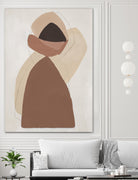 Mid-century In Brown I by Patricia Pinto on GIANT ART - abstract abstract