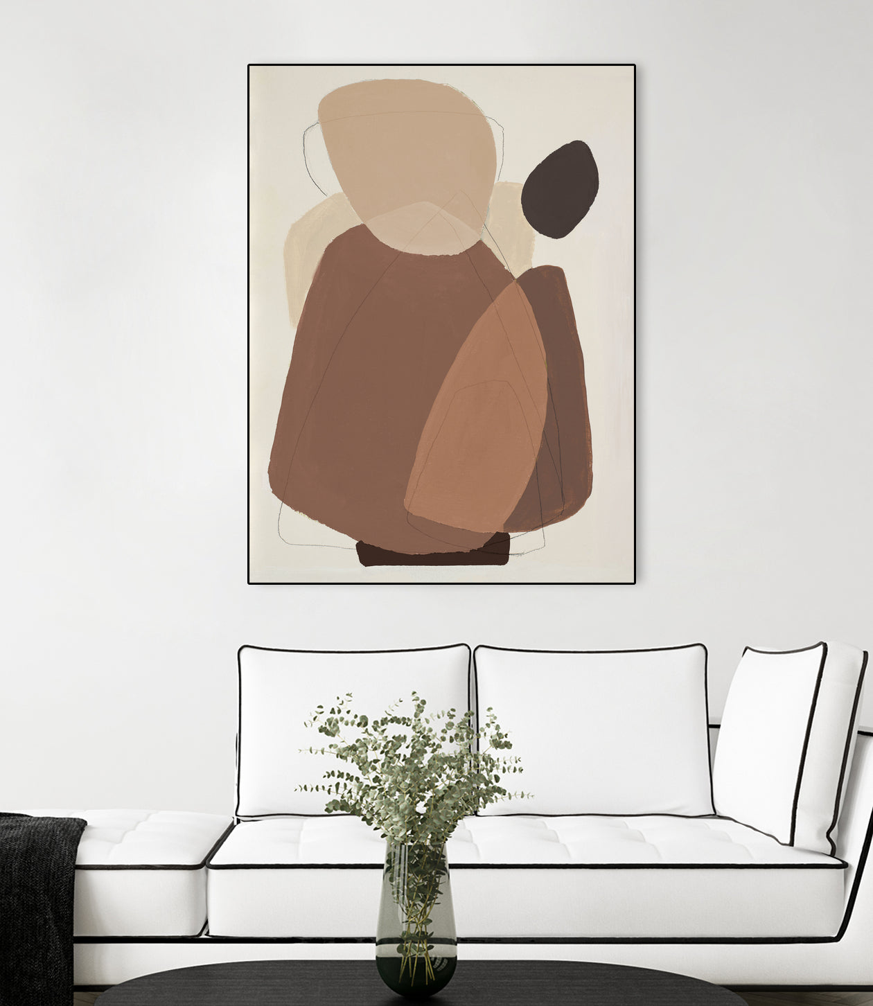 Midcentury In Brown II by Patricia Pinto on GIANT ART - abstract abstract