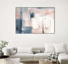 Pink and Blue Abstract I by Lanie Loreth on GIANT ART - abstract abstract