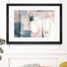 Pink and Blue Abstract I by Lanie Loreth on GIANT ART - abstract abstract