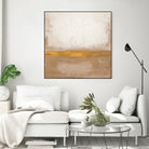 Gold Peak by Patricia Pinto on GIANT ART - abstract gold