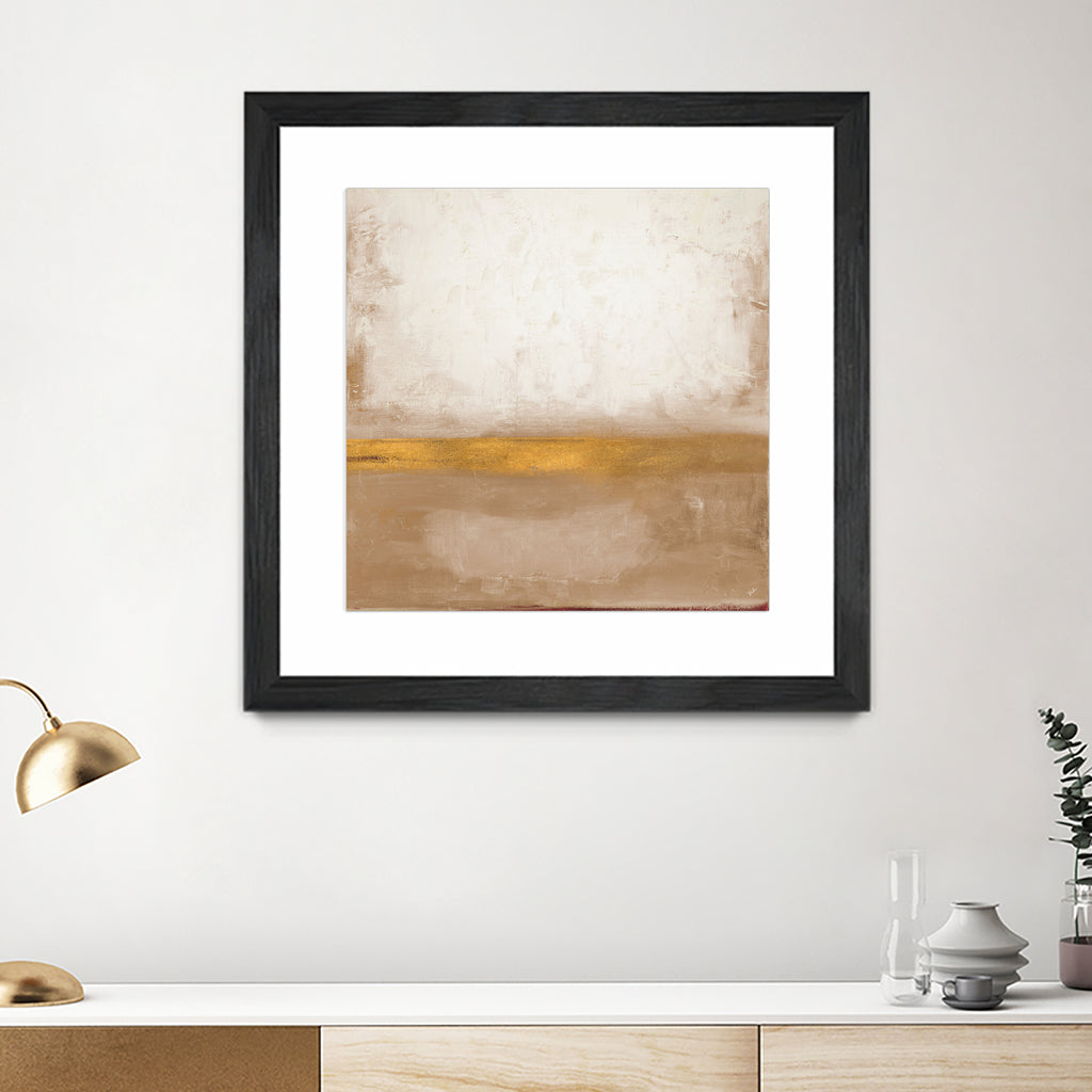 Gold Peak by Patricia Pinto on GIANT ART - abstract gold