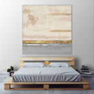 Soft Sea Landscape Square by Patricia Pinto on GIANT ART - abstract soft