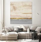 Soft Sea Landscape Square by Patricia Pinto on GIANT ART - abstract soft