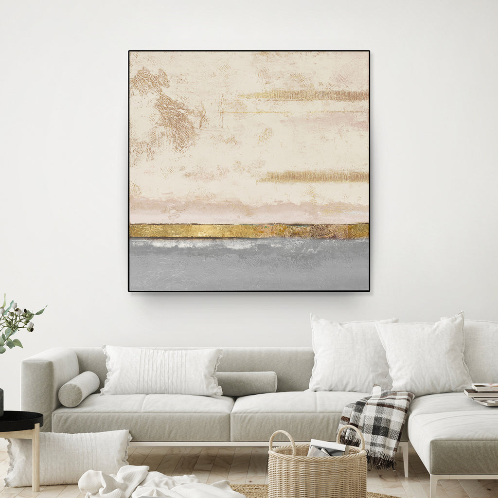 Soft Sea Landscape Square by Patricia Pinto on GIANT ART - abstract soft