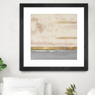 Soft Sea Landscape Square by Patricia Pinto on GIANT ART - abstract soft