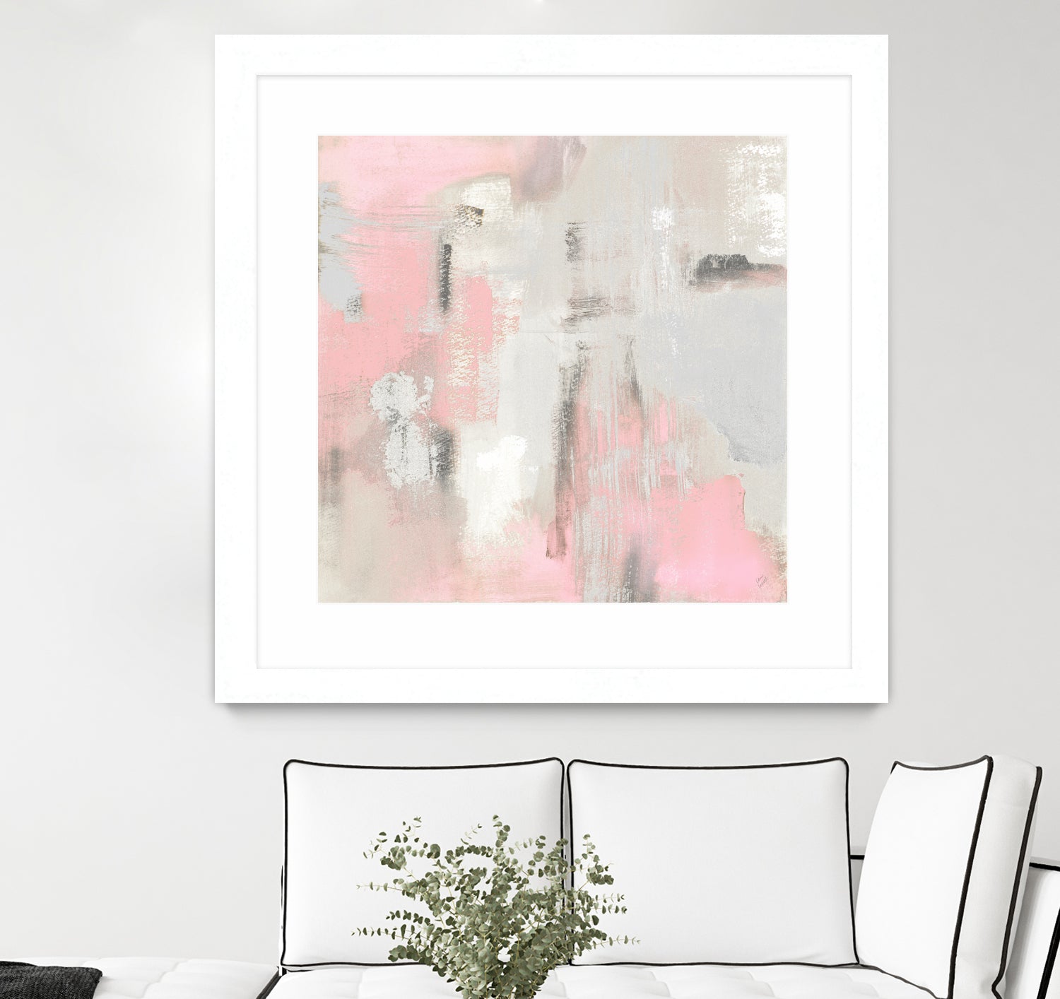 Pink Oasis by Lanie Loreth on GIANT ART - abstract pink