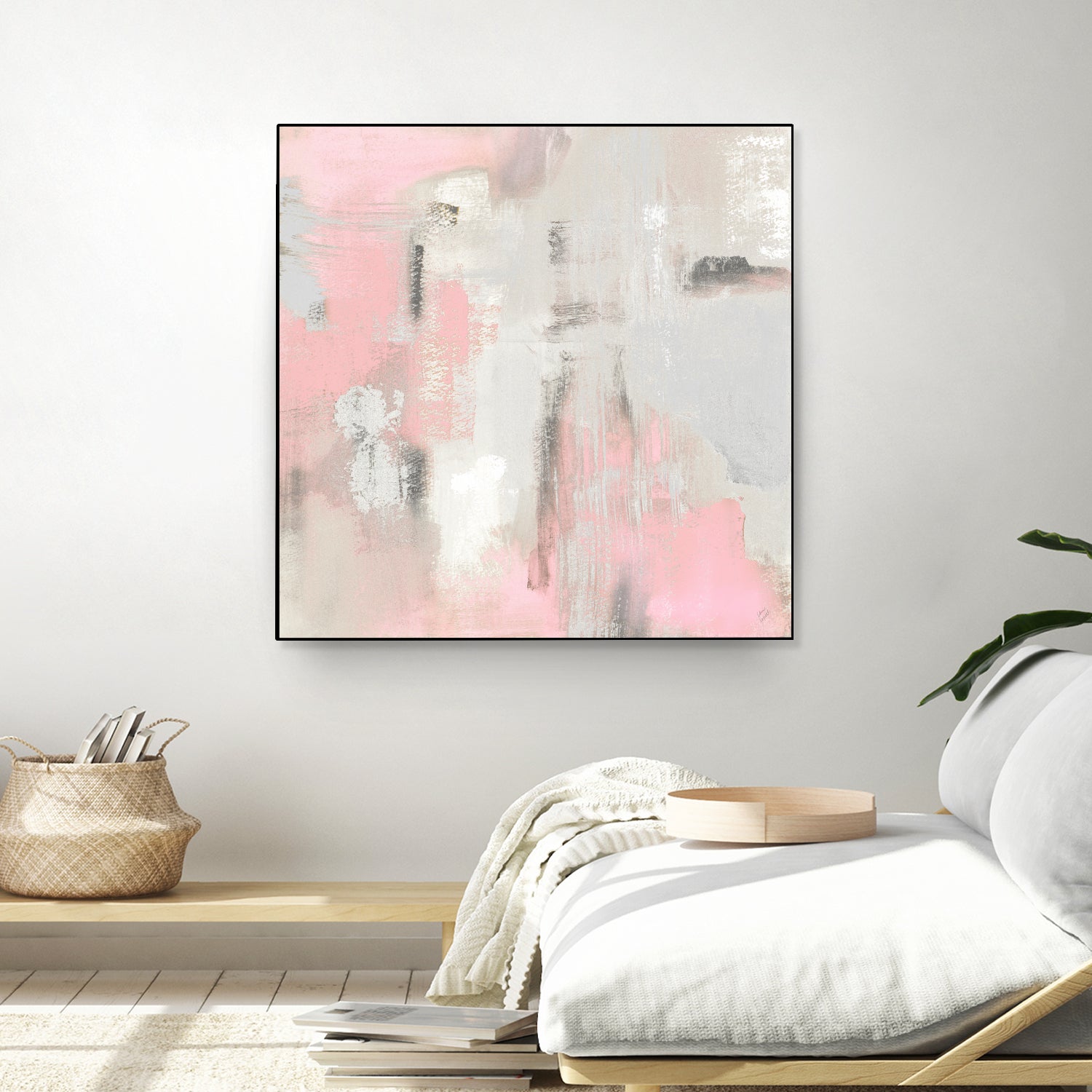 Pink Oasis by Lanie Loreth on GIANT ART - abstract pink