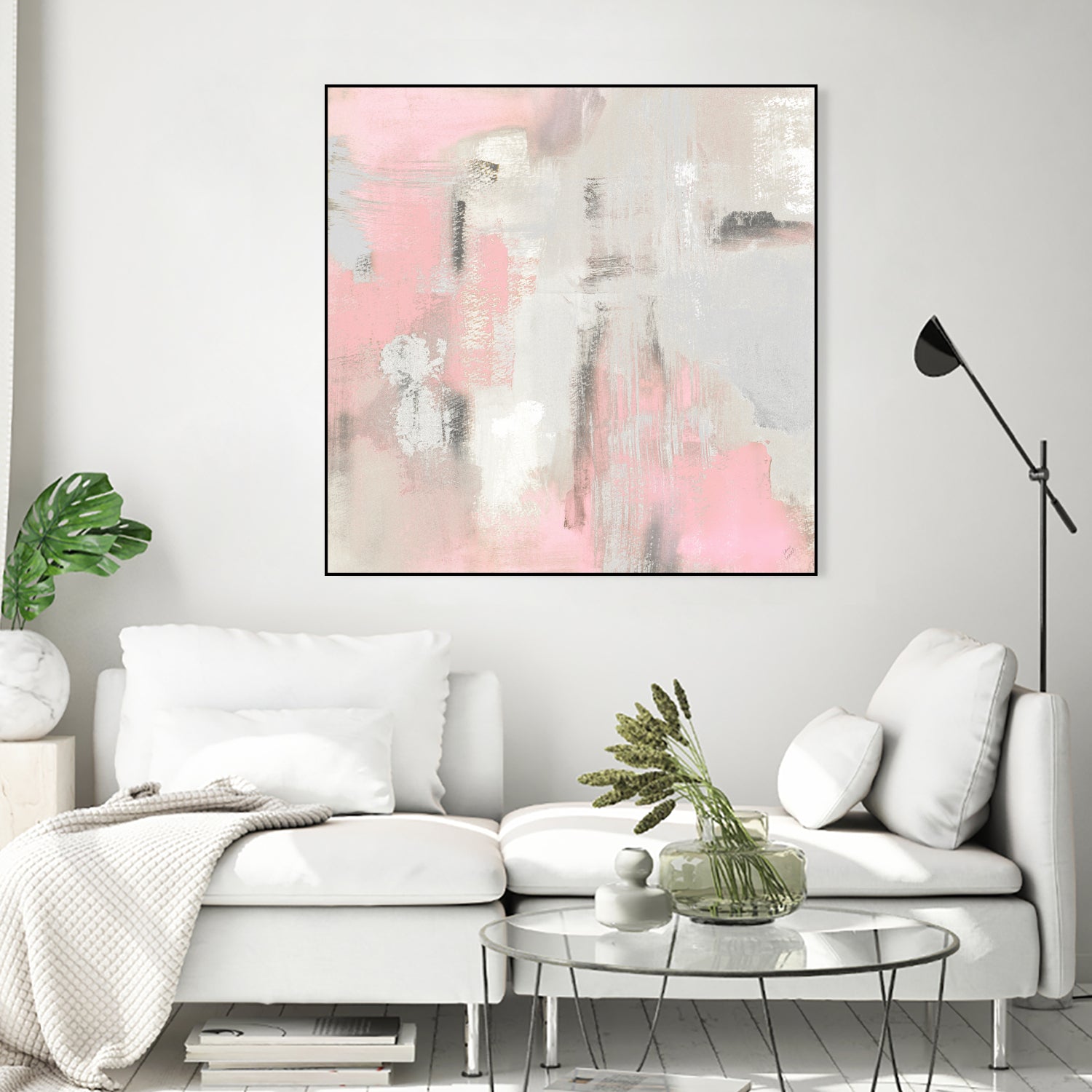 Pink Oasis by Lanie Loreth on GIANT ART - abstract pink