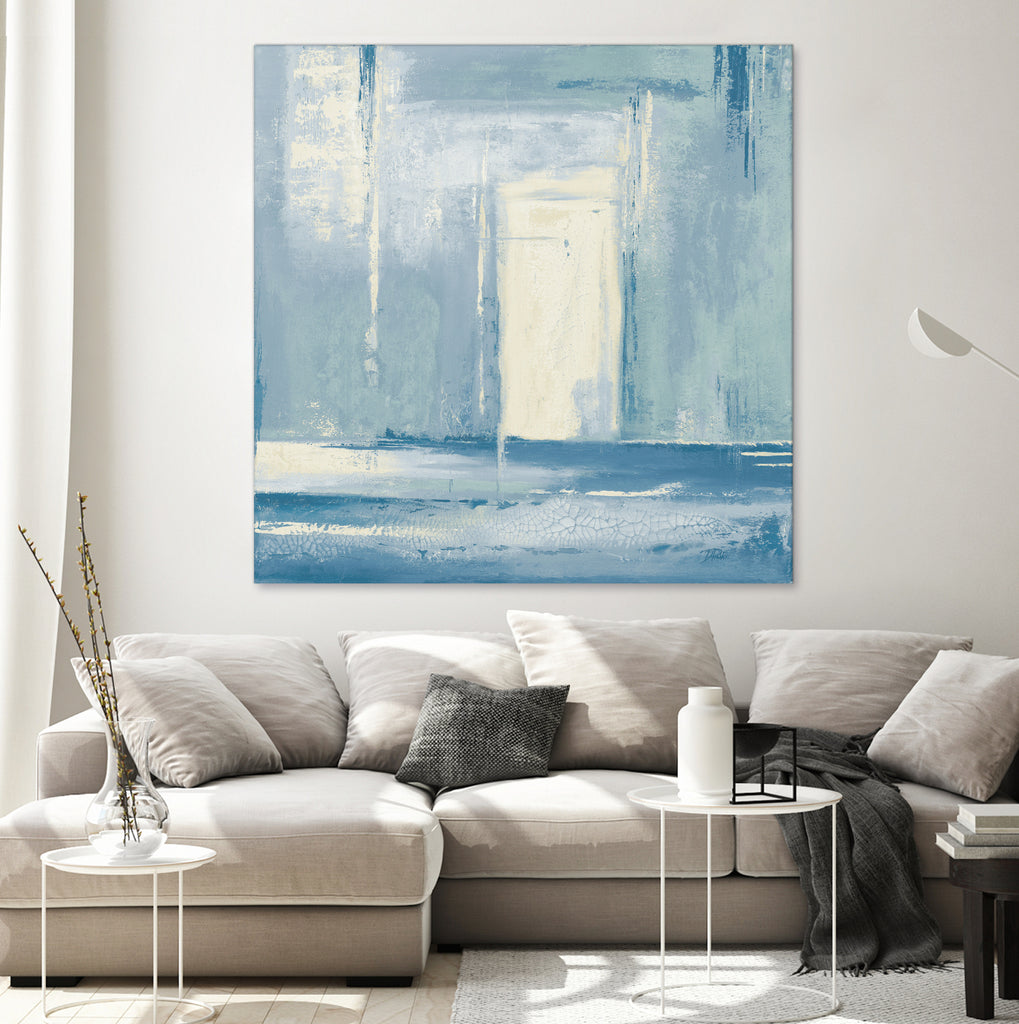 Blue Room Abstract I by Patricia Pinto on GIANT ART - abstract blue