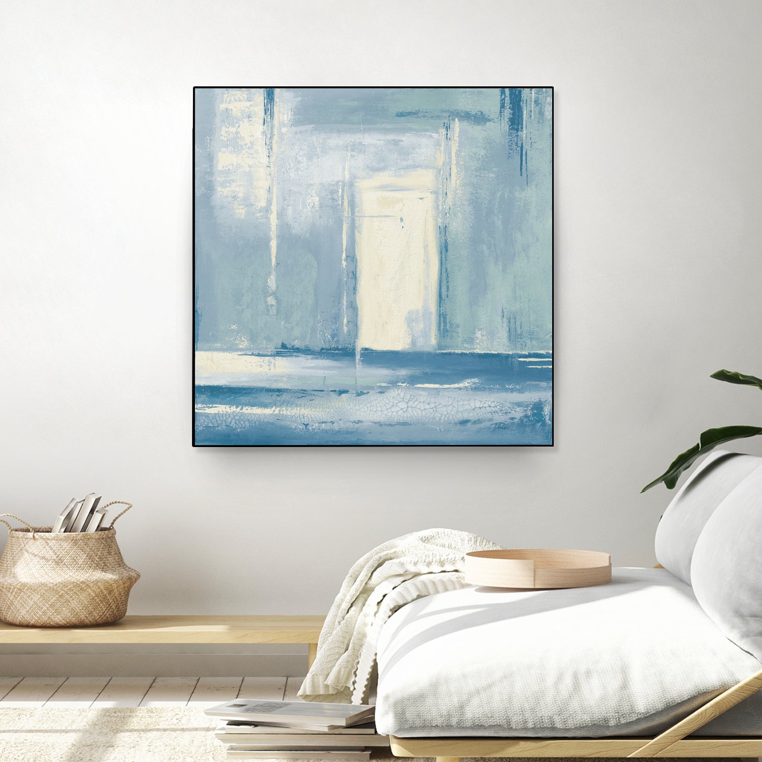 Blue Room Abstract I by Patricia Pinto on GIANT ART - abstract blue