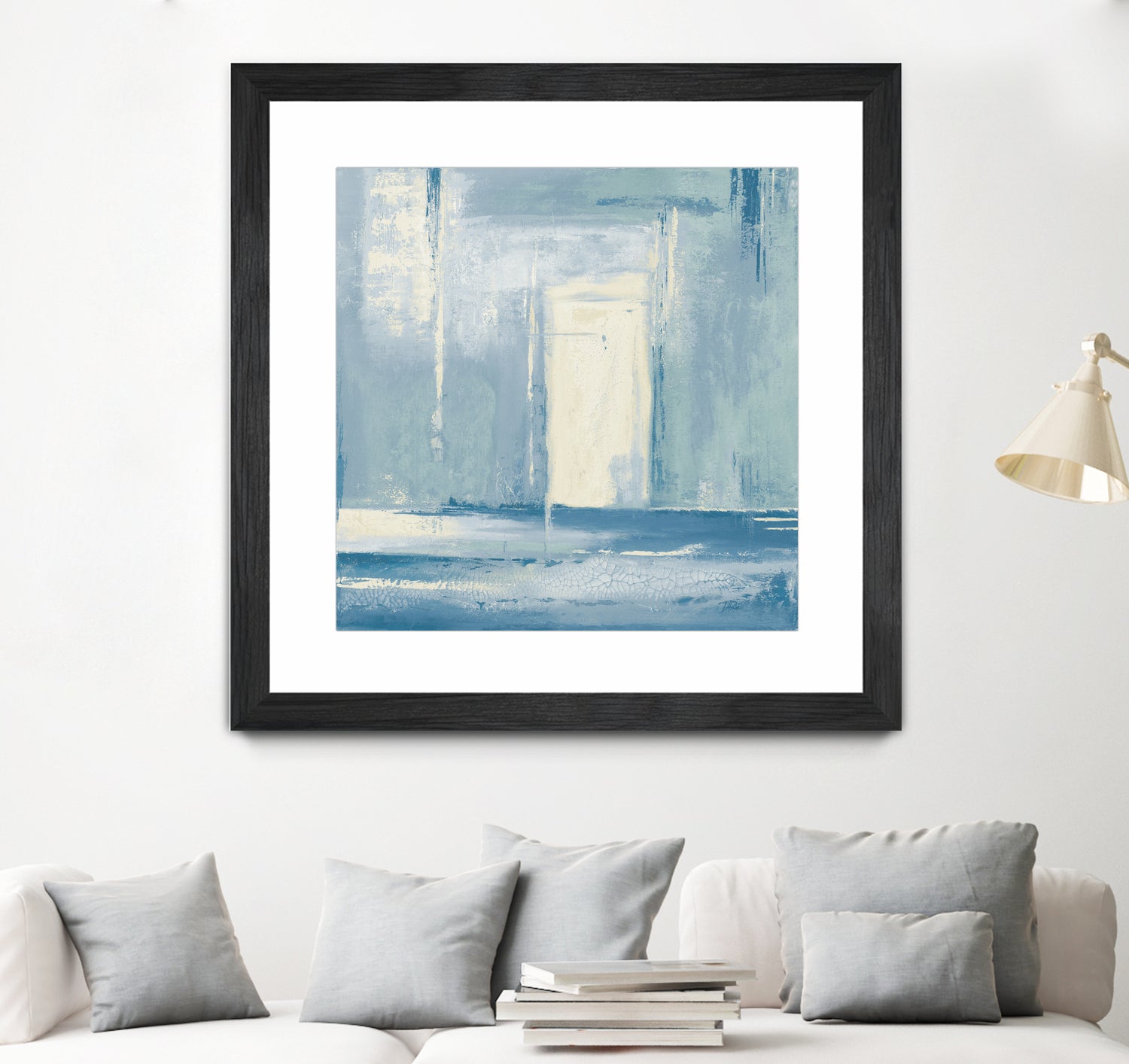 Blue Room Abstract I by Patricia Pinto on GIANT ART - abstract blue