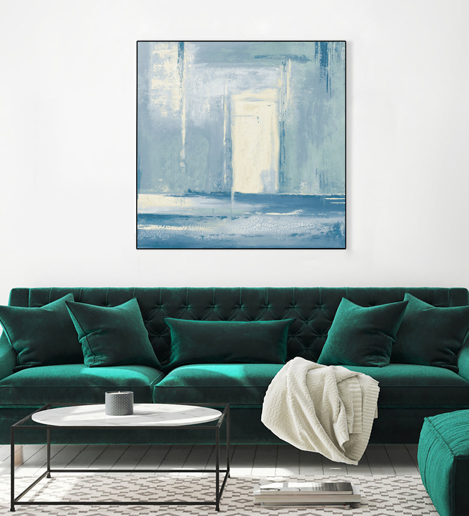 Blue Room Abstract I by Patricia Pinto on GIANT ART - abstract blue