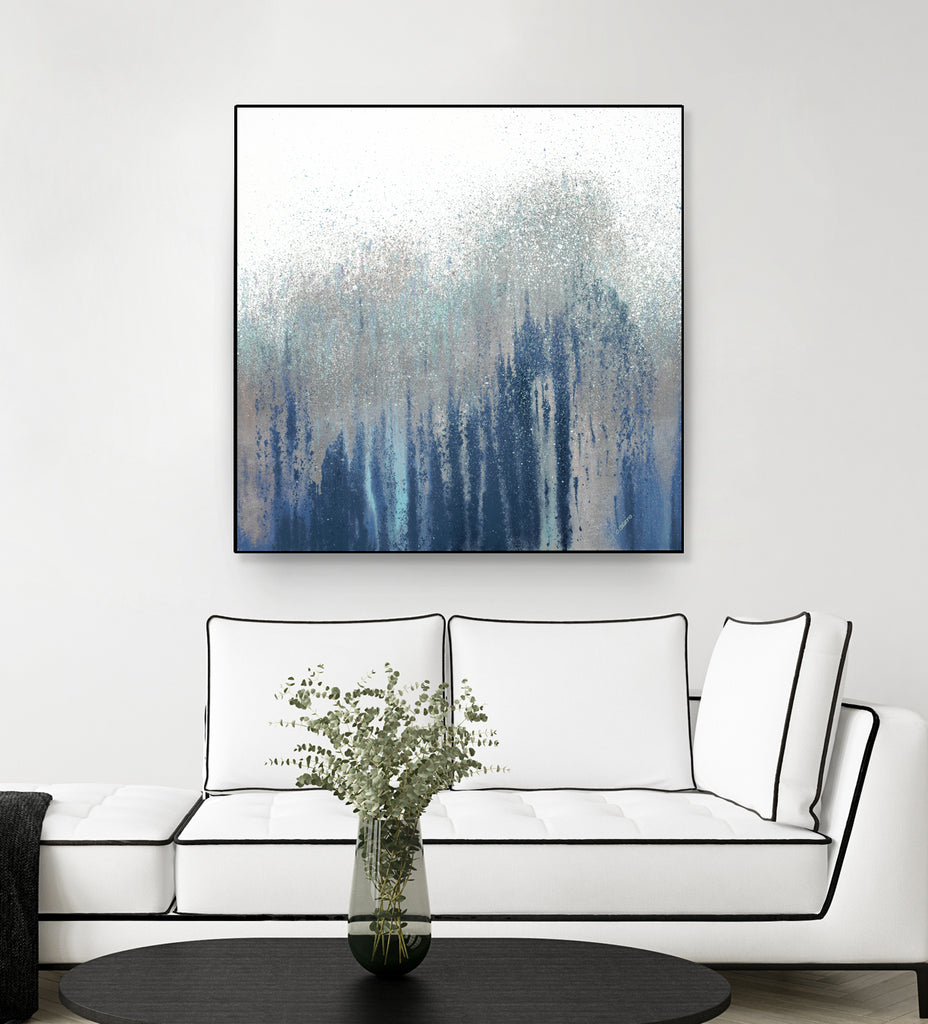 Teal Woods by Roberto Gonzalez on GIANT ART - abstract abstract