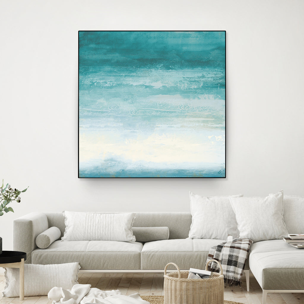 Stormy Skies In Blue II by Michael Marcon on GIANT ART - abstract blue