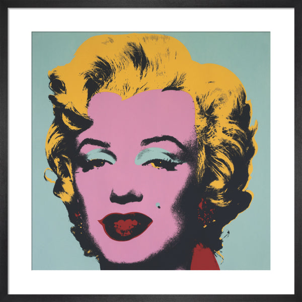アンディ・ウォーホル「マリリン・モンロー(オン ブルー グラウンド)1967」 Marilyn, 1967 (on Blue Ground) - Art Print by Andy Warhol | GIANT ART
