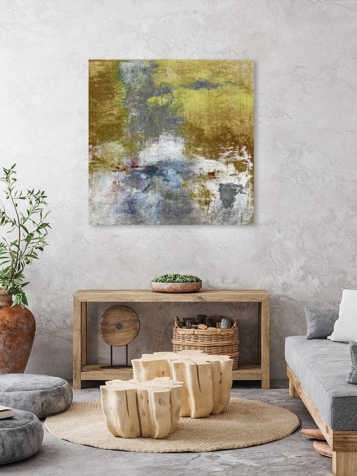 Journey I by John Butler on GIANT ART - yellow abstract