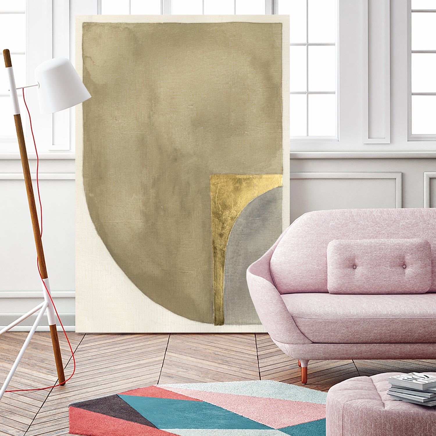 Embellished Valor I by Vanna Lam on GIANT ART - abstract geometrics abstract