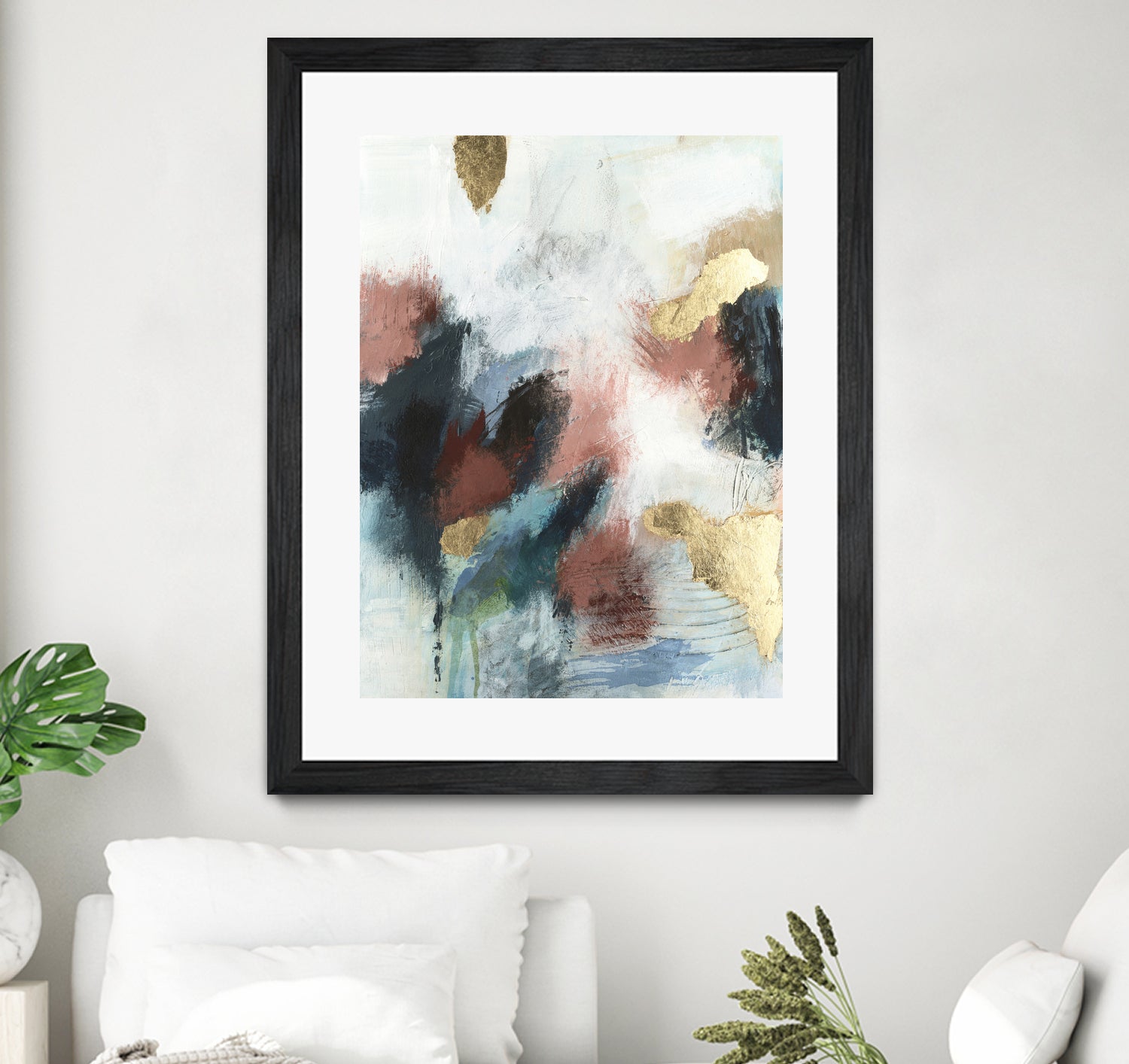 Gold Farallon I by Victoria Barnes on GIANT ART - abstract geometrics abstract