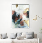 Gold Farallon I by Victoria Barnes on GIANT ART - abstract geometrics abstract