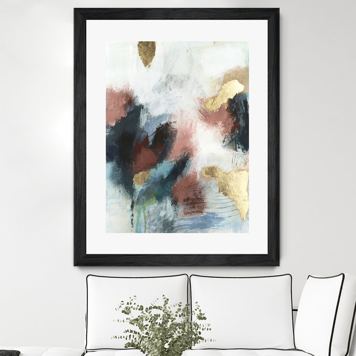 Gold Farallon I by Victoria Barnes on GIANT ART - abstract geometrics abstract