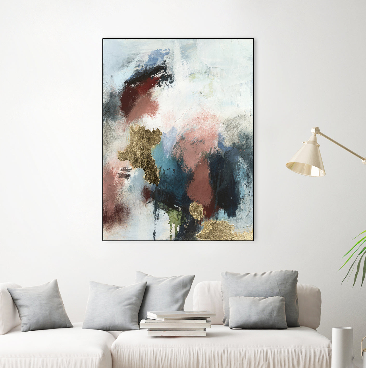 Gold Farallon II by Victoria Barnes on GIANT ART - abstract geometrics abstract