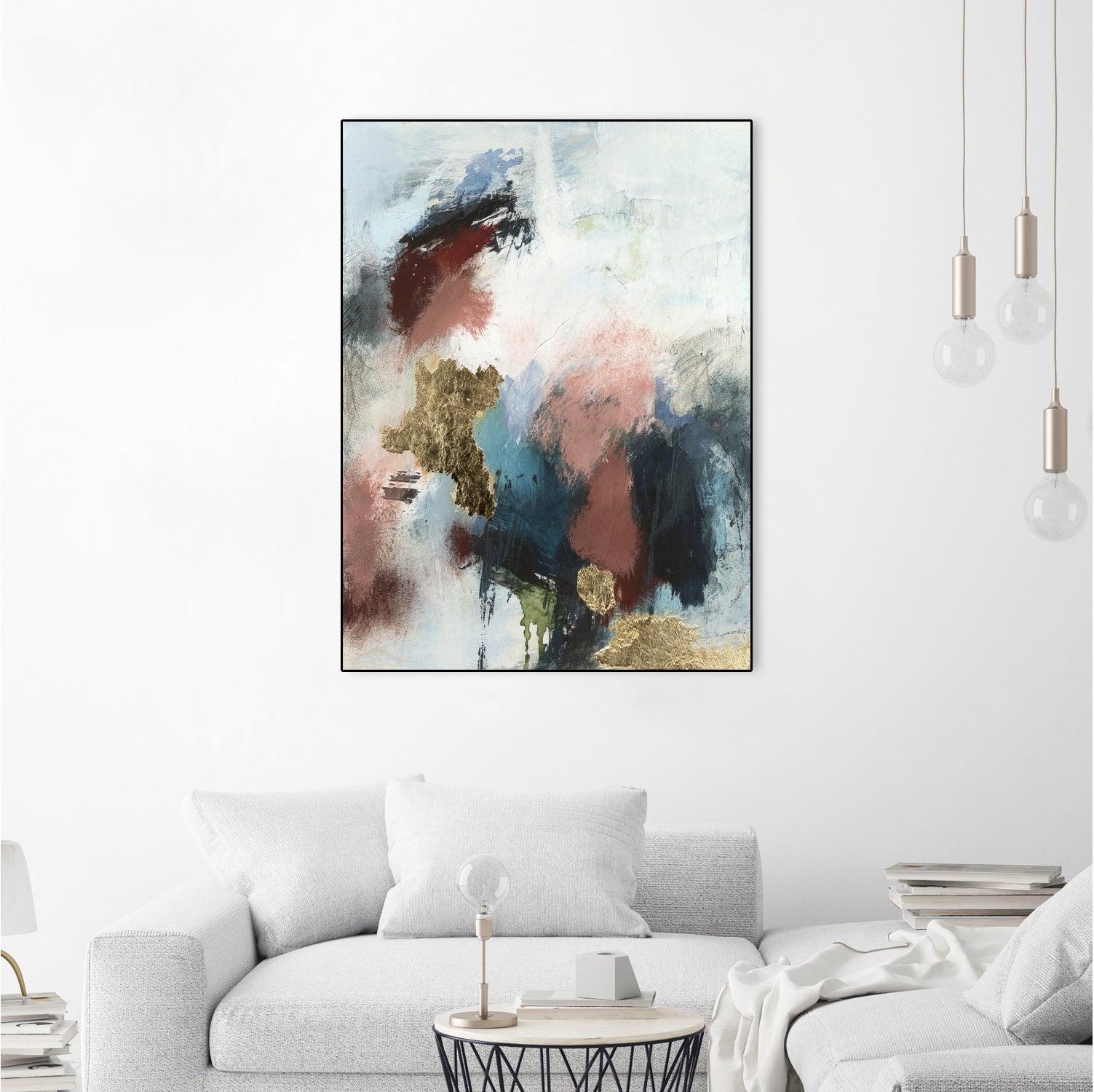 Gold Farallon II by Victoria Barnes on GIANT ART - abstract geometrics abstract