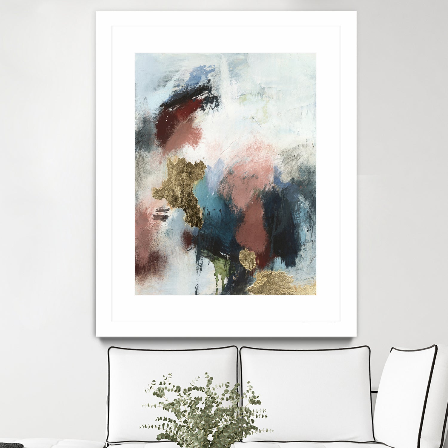 Gold Farallon II by Victoria Barnes on GIANT ART - abstract geometrics abstract