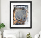 Copper Crested Twilight  I by Victoria Barnes on GIANT ART - abstract geometrics abstract