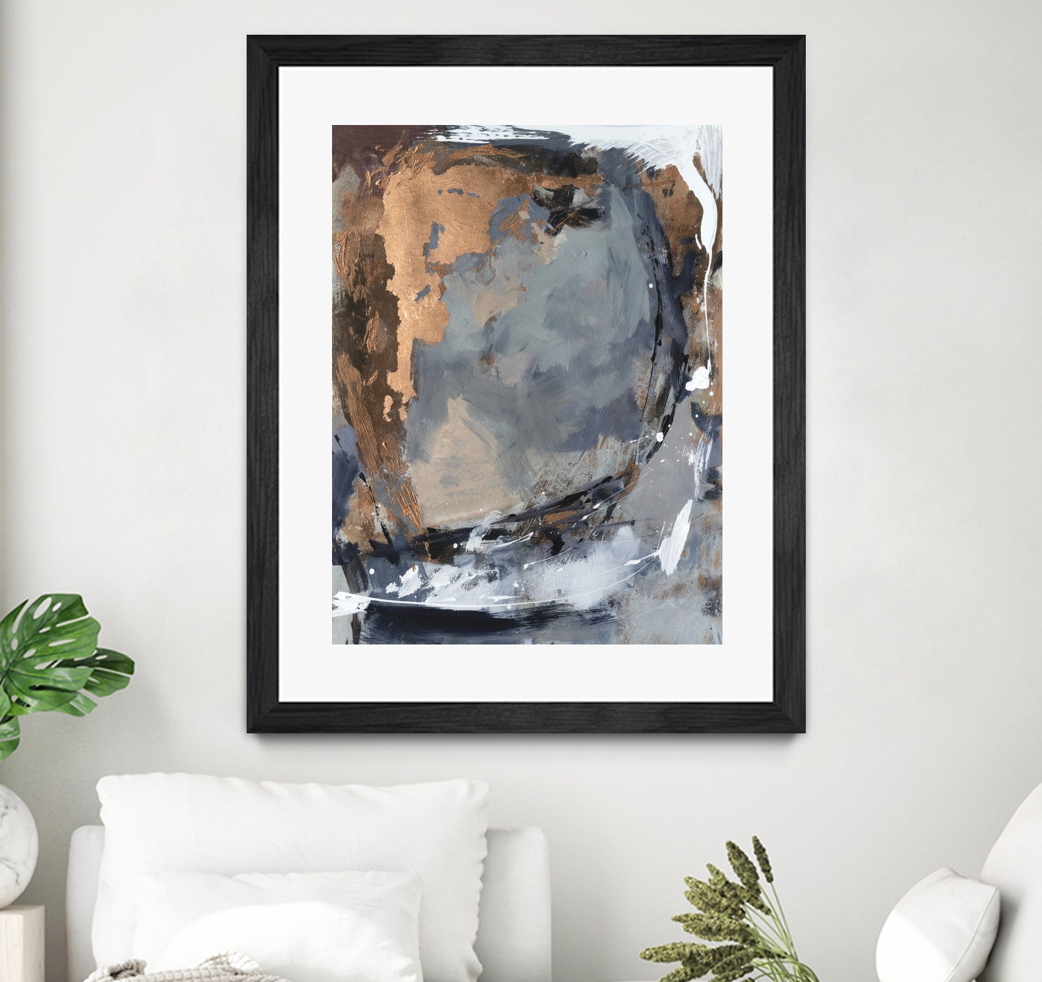 Copper Crested Twilight  II by Victoria Barnes on GIANT ART - abstract geometrics abstract