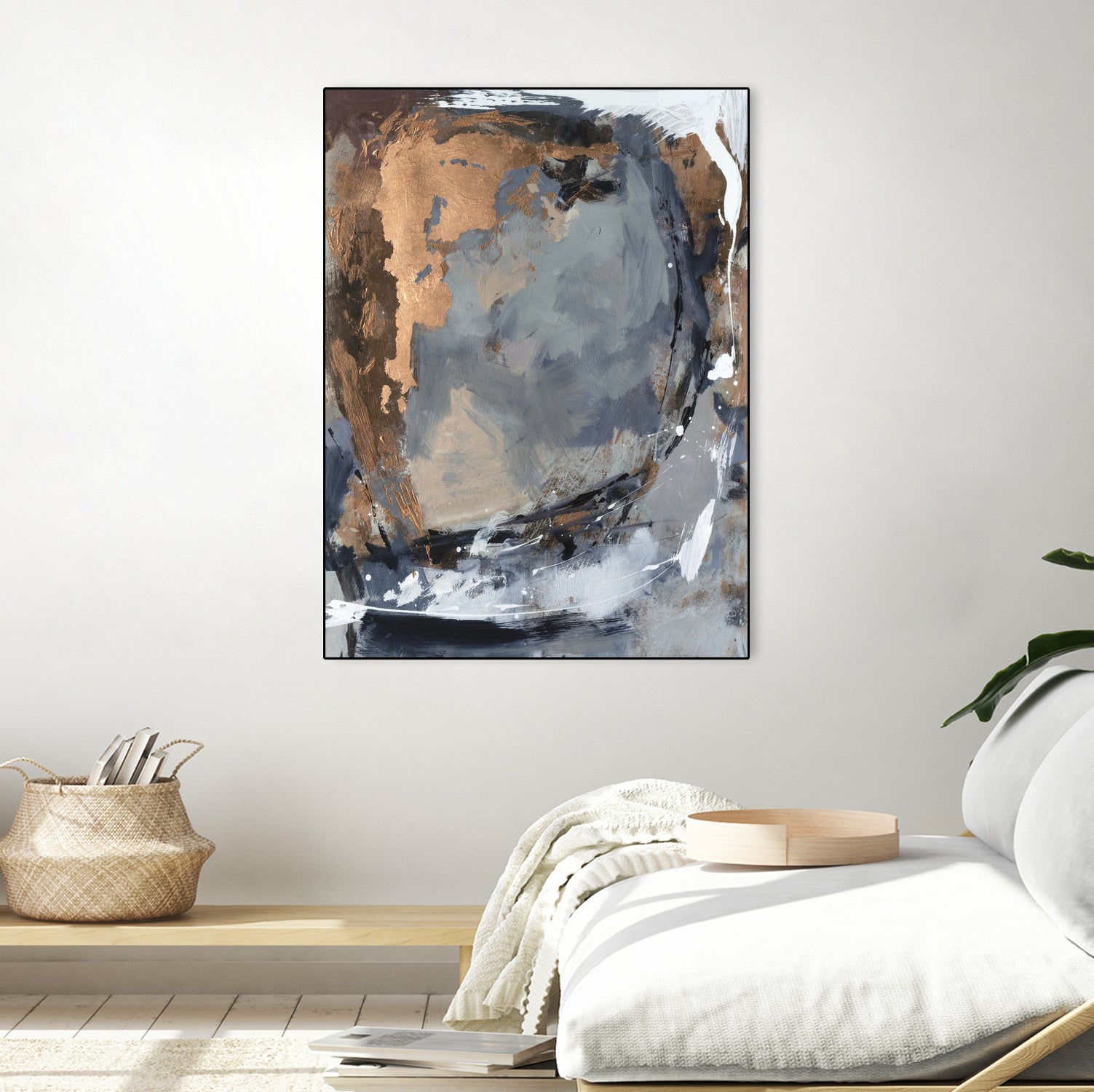 Copper Crested Twilight  II by Victoria Barnes on GIANT ART - abstract geometrics abstract