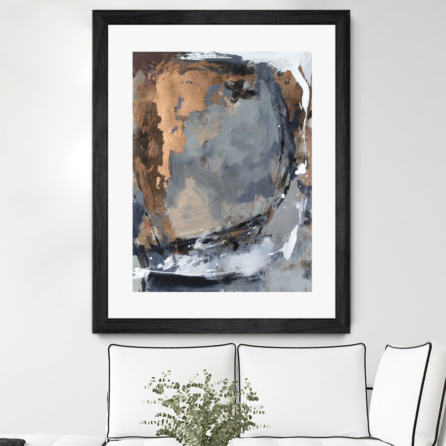 Copper Crested Twilight  II by Victoria Barnes on GIANT ART - abstract geometrics abstract