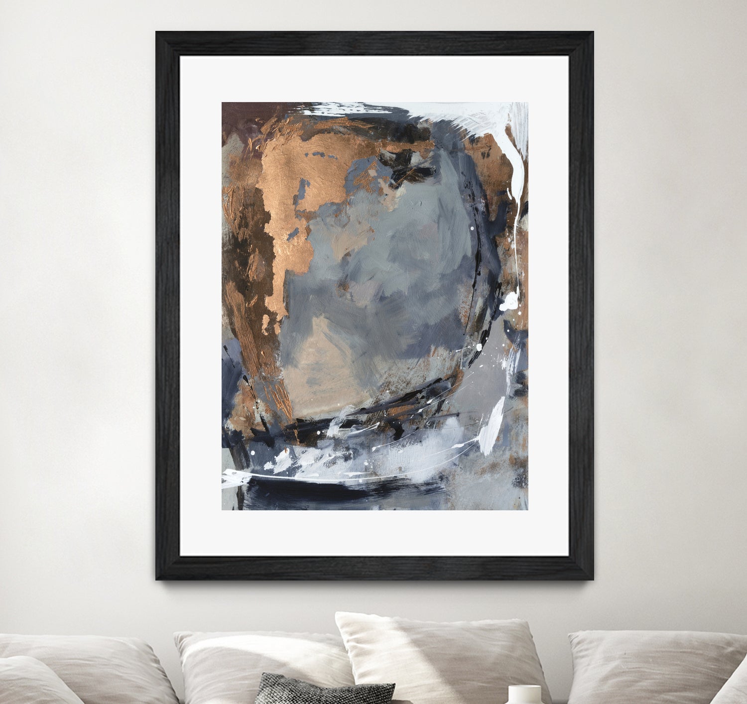 Copper Crested Twilight  II by Victoria Barnes on GIANT ART - abstract geometrics abstract