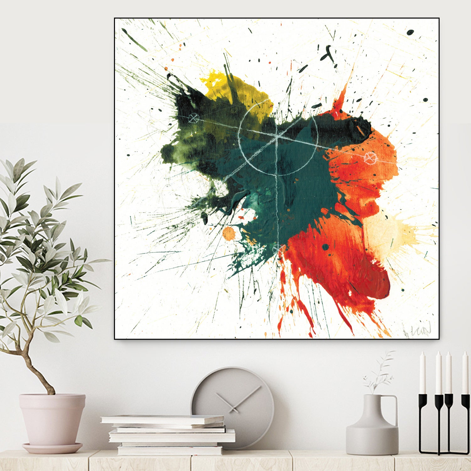 Magician I by Lindsey Newman on GIANT ART - abstract