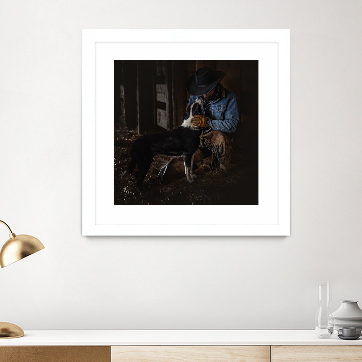 Cowboy's Devotion by PHBurchett on GIANT ART - figurative