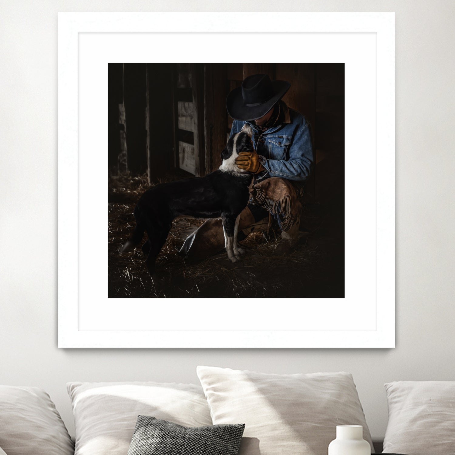 Cowboy's Devotion by PHBurchett on GIANT ART - figurative