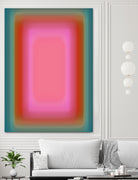 Vibrant Aura I by Victoria Barnes on GIANT ART - abstract