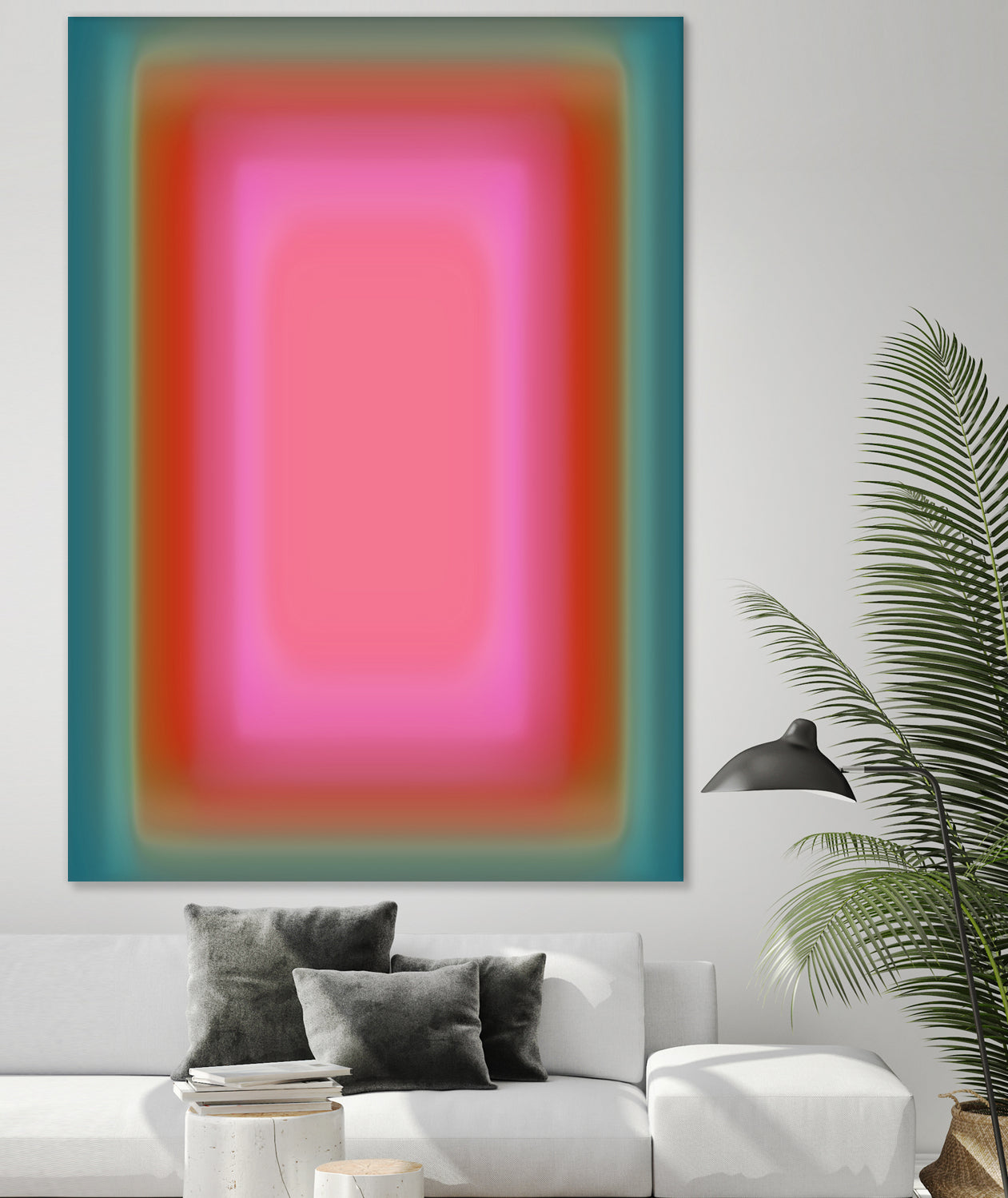 Vibrant Aura I by Victoria Barnes on GIANT ART - abstract