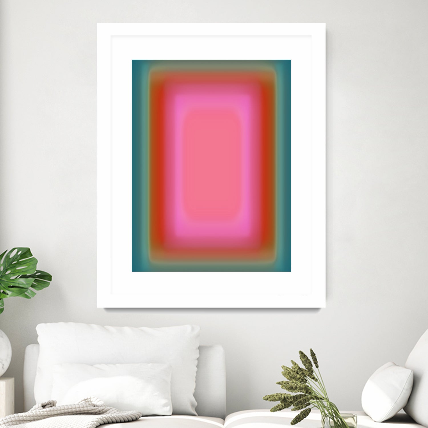 Vibrant Aura I by Victoria Barnes on GIANT ART - abstract