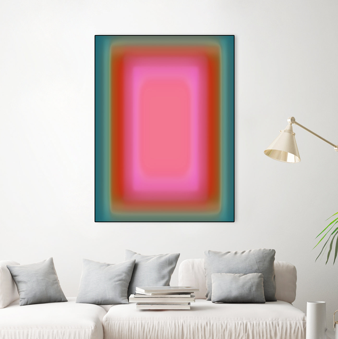 Vibrant Aura I by Victoria Barnes on GIANT ART - abstract