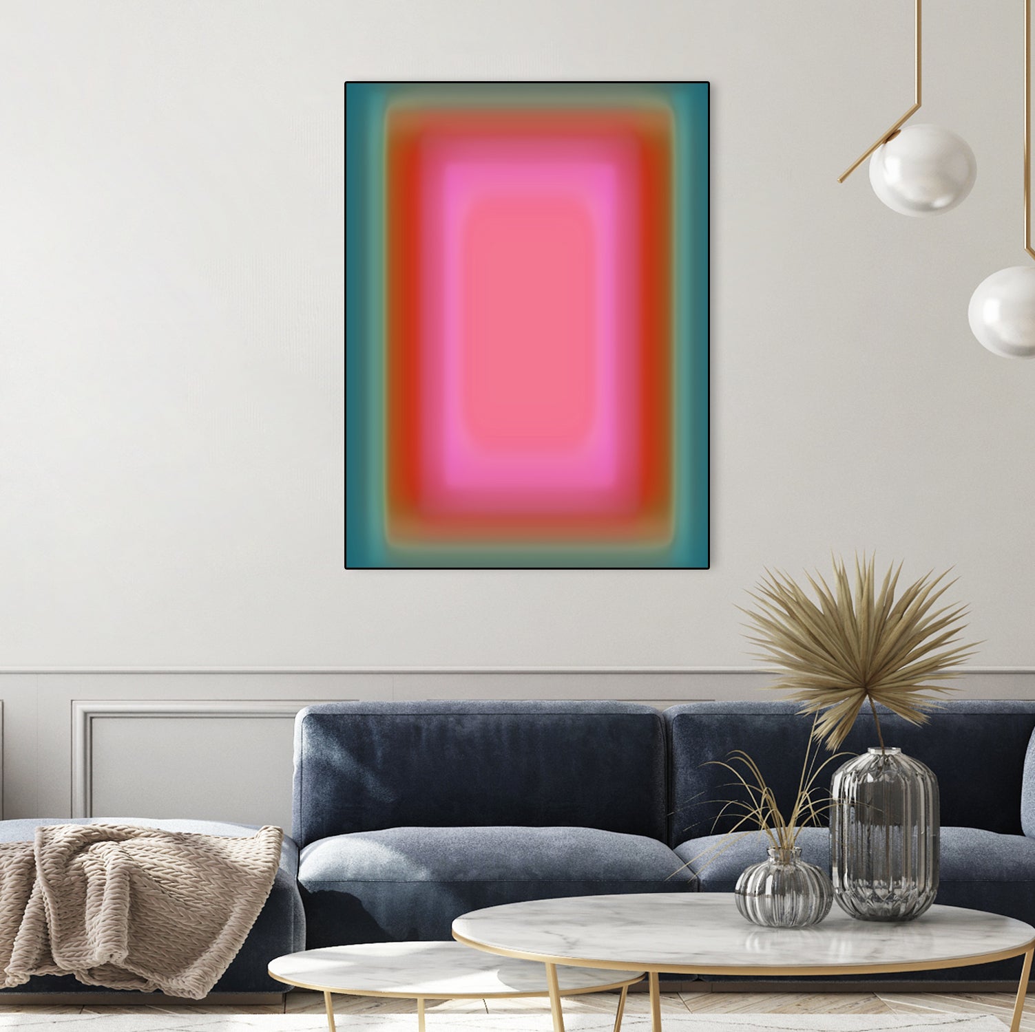 Vibrant Aura I by Victoria Barnes on GIANT ART - abstract