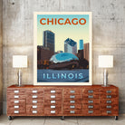 Retro Style Travel by Victoria Barnes on GIANT ART - illustration