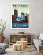 Retro Style Travel by Victoria Barnes on GIANT ART - illustration