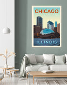 Retro Style Travel by Victoria Barnes on GIANT ART - illustration