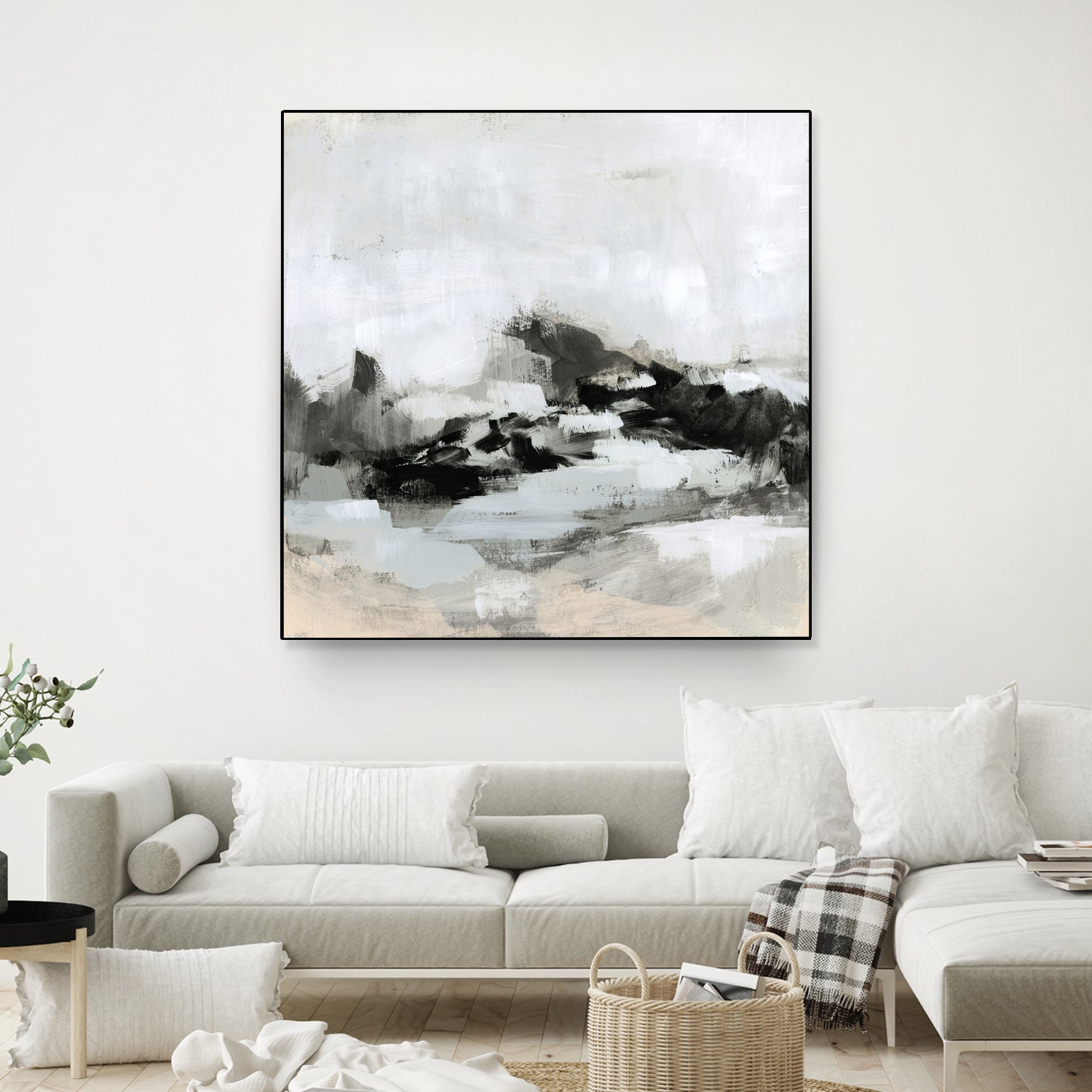 Obsidian Tundra I by June Erica Vess on GIANT ART - abstract